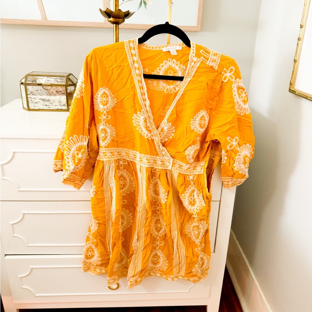 BANANA REPUBLIC GOLDEN YELLOW DRESS